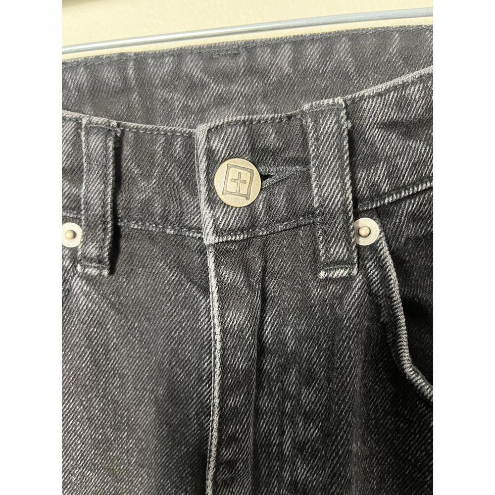 KSUBI  HAILEY BEIBER FAVE HIGH WAISTED CROPPED JEANS - Picture 4 of 14